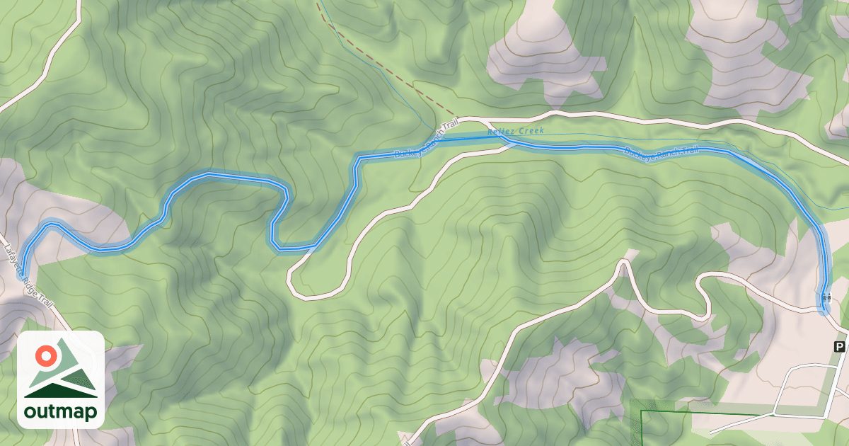 Map of Buckeye Ranch Trail