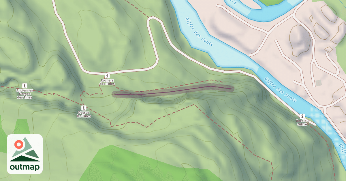 Map of Grande Falaise