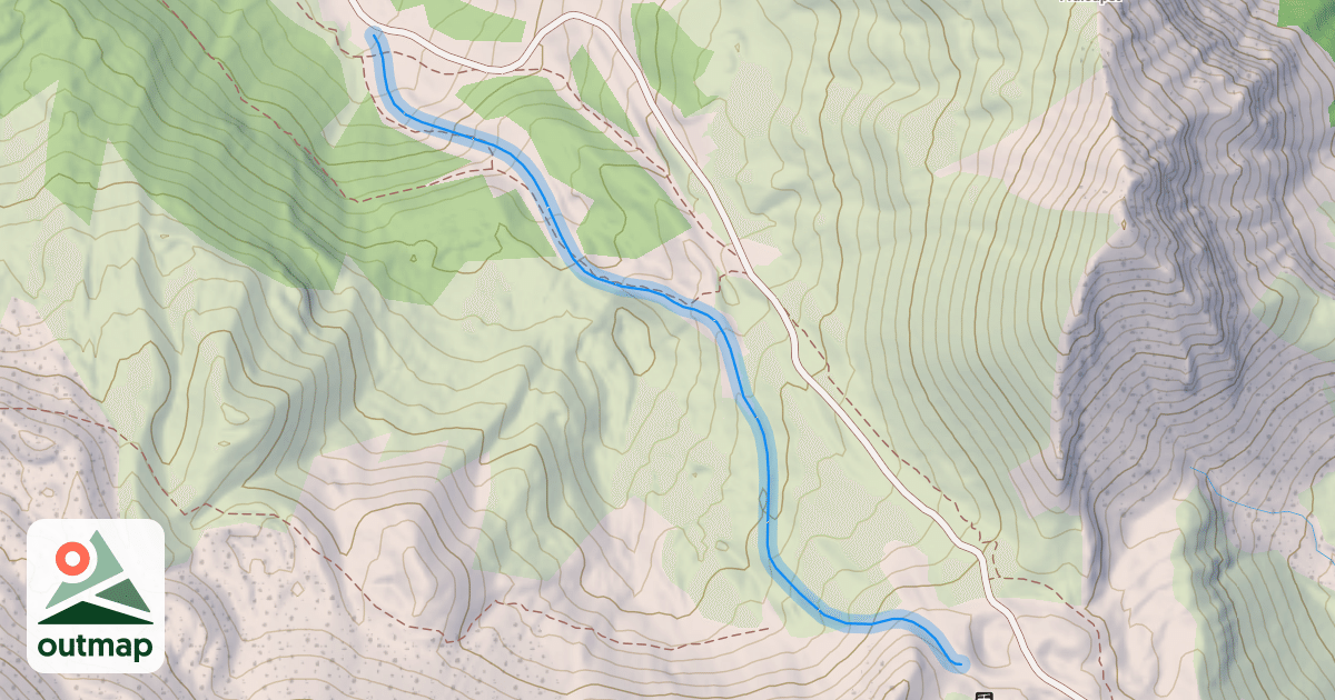 Map of Les Fontinets