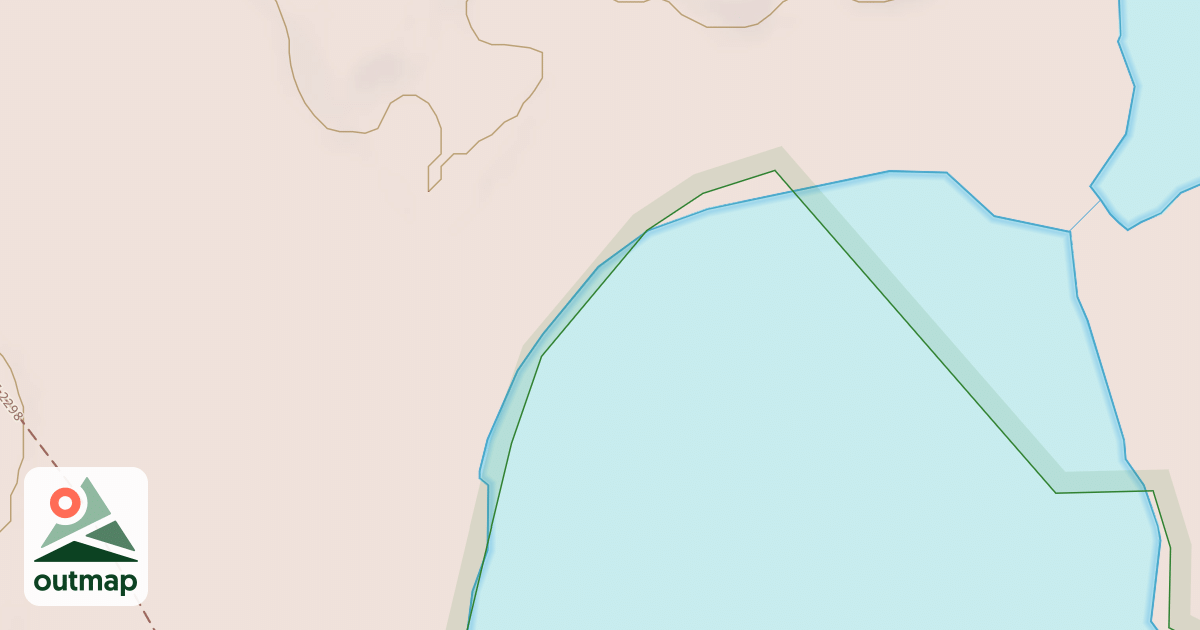 Map of MIDDLE SUCKER NARROW