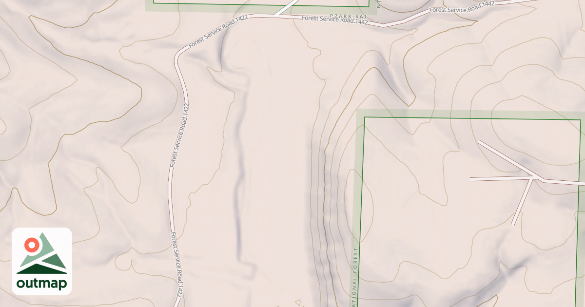 Map of USFS National Forest System Roads {3DB34A6D-6D22-47EF-B7B4-6A3764F82AF5}