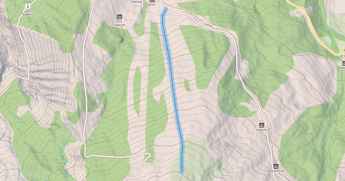 Map preview of Stade