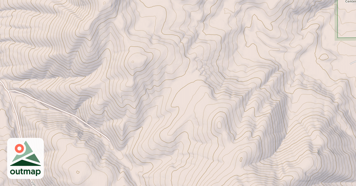 Map of Blind Springs--Ptma