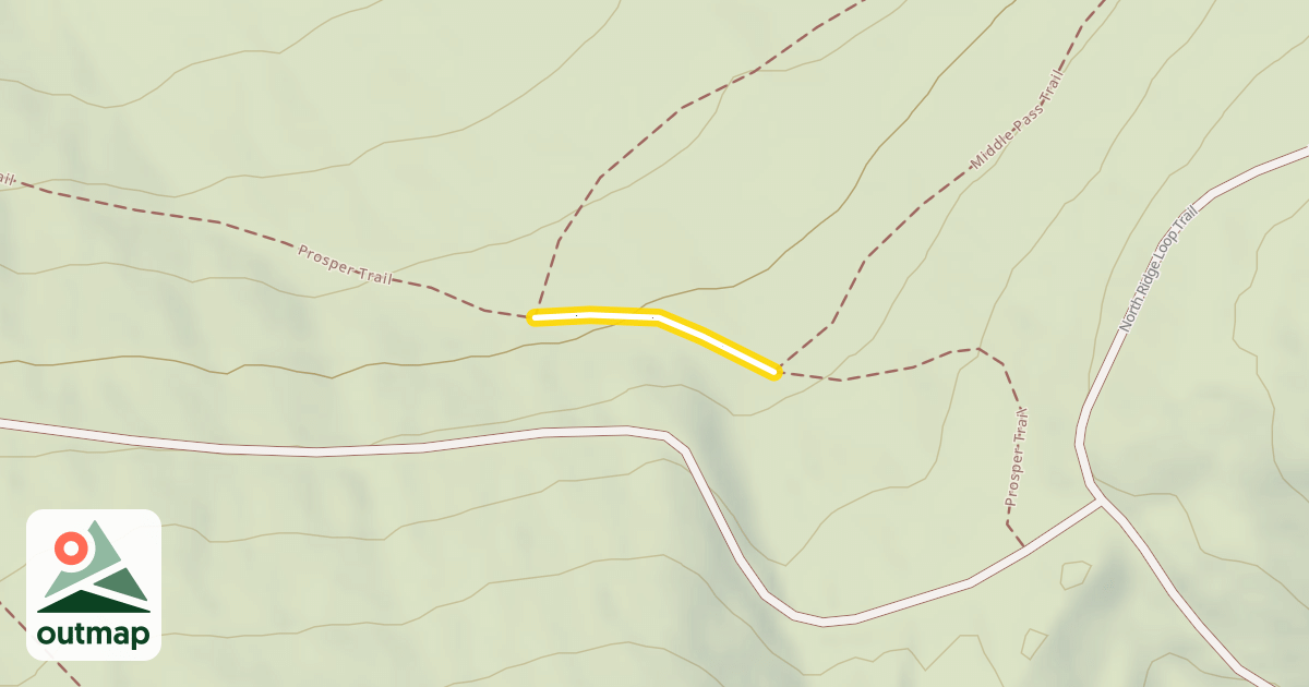 Map of Prosper Trail