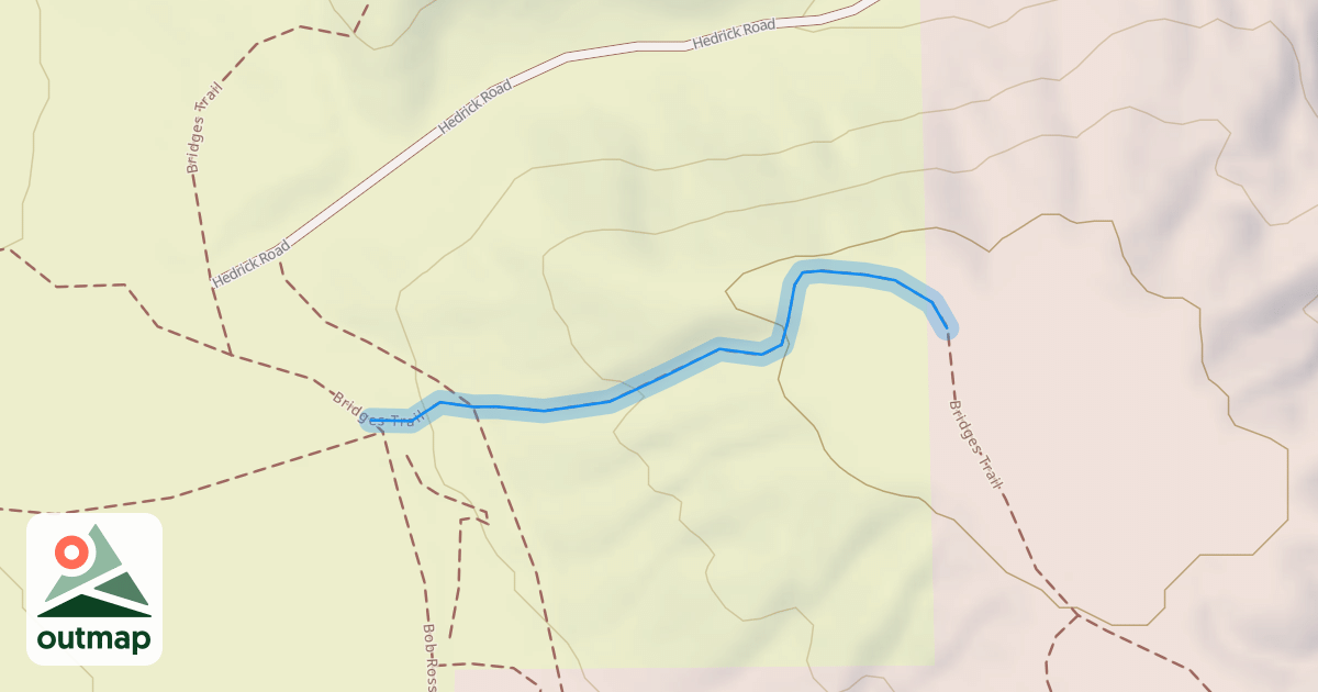Map of Bridges Trail