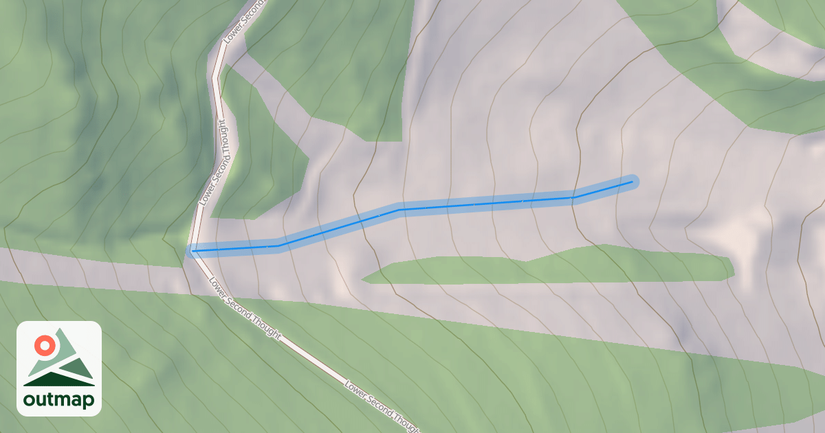 Map of Upper Sunrise Bowl