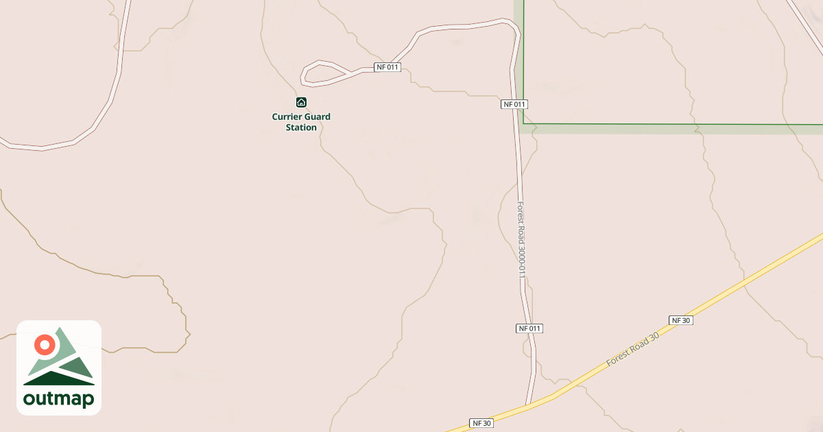Map of 3312A CURRIER CP