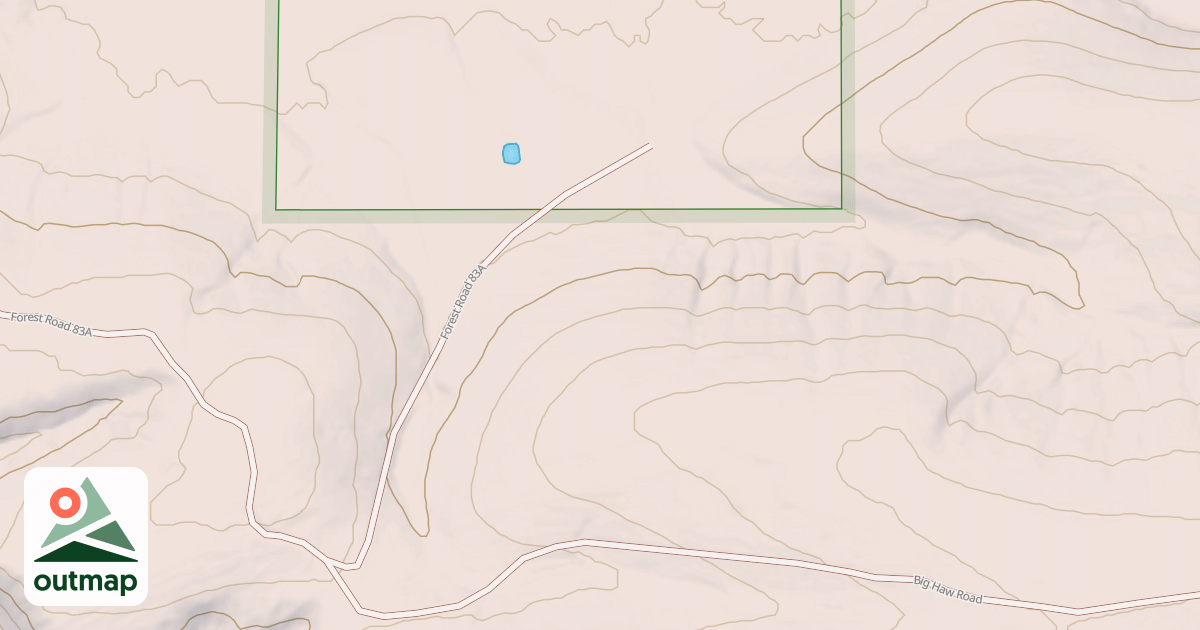 Map of USFS National Forest System Roads {C4F0F899-0366-4279-8B18-439944E38C59}