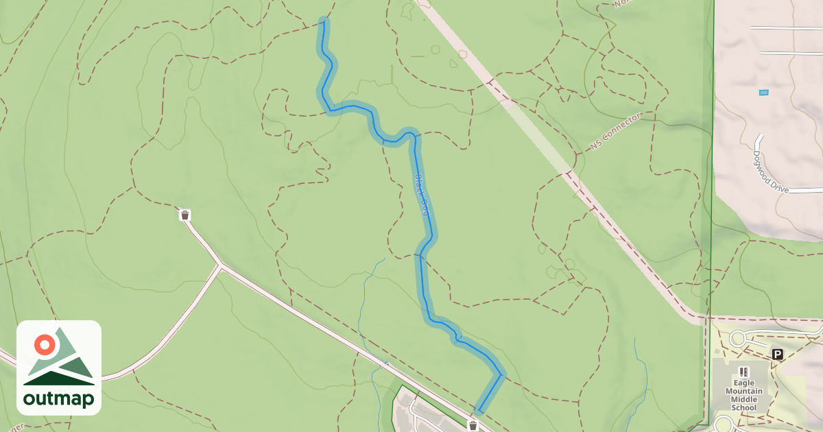 Map of Black Dog