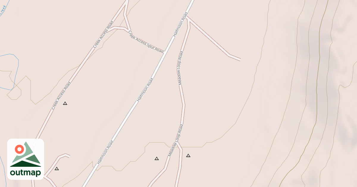 Map of MEADOW LOOP