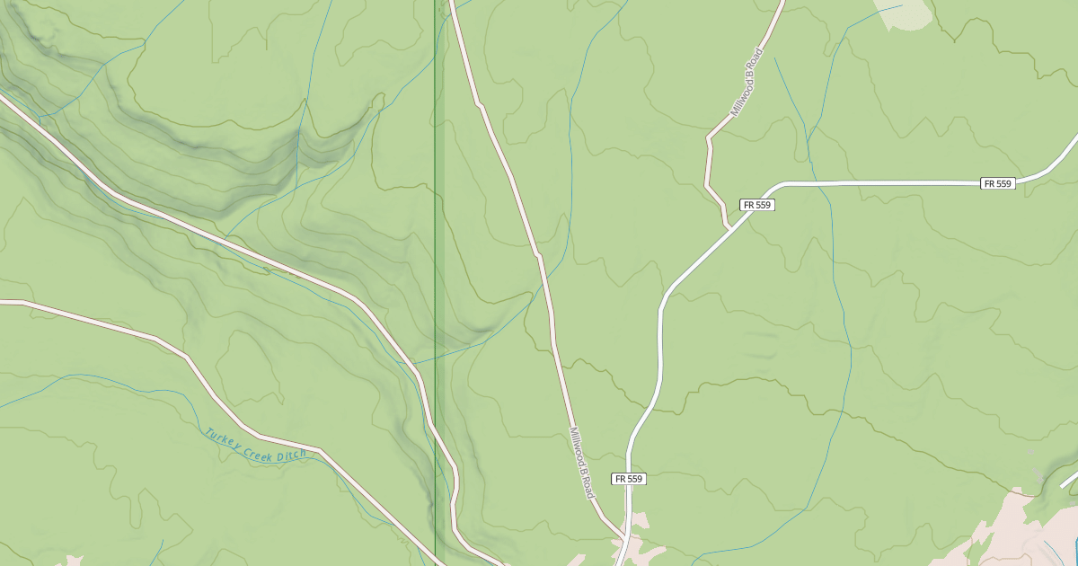Map preview of MILLWOOD B