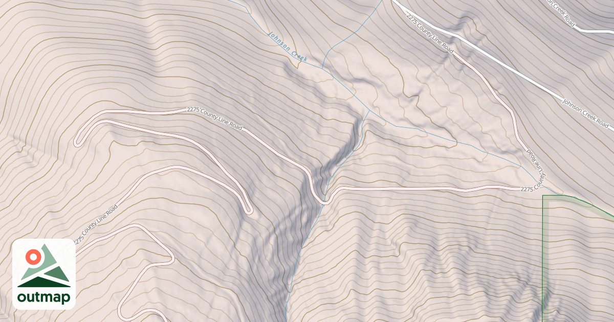 Map of 2775 CO. LINE