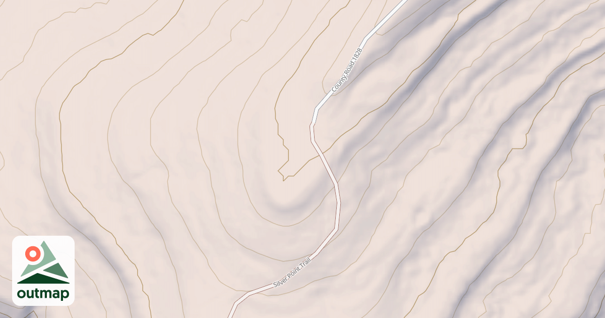 Map of SILVER POINT
