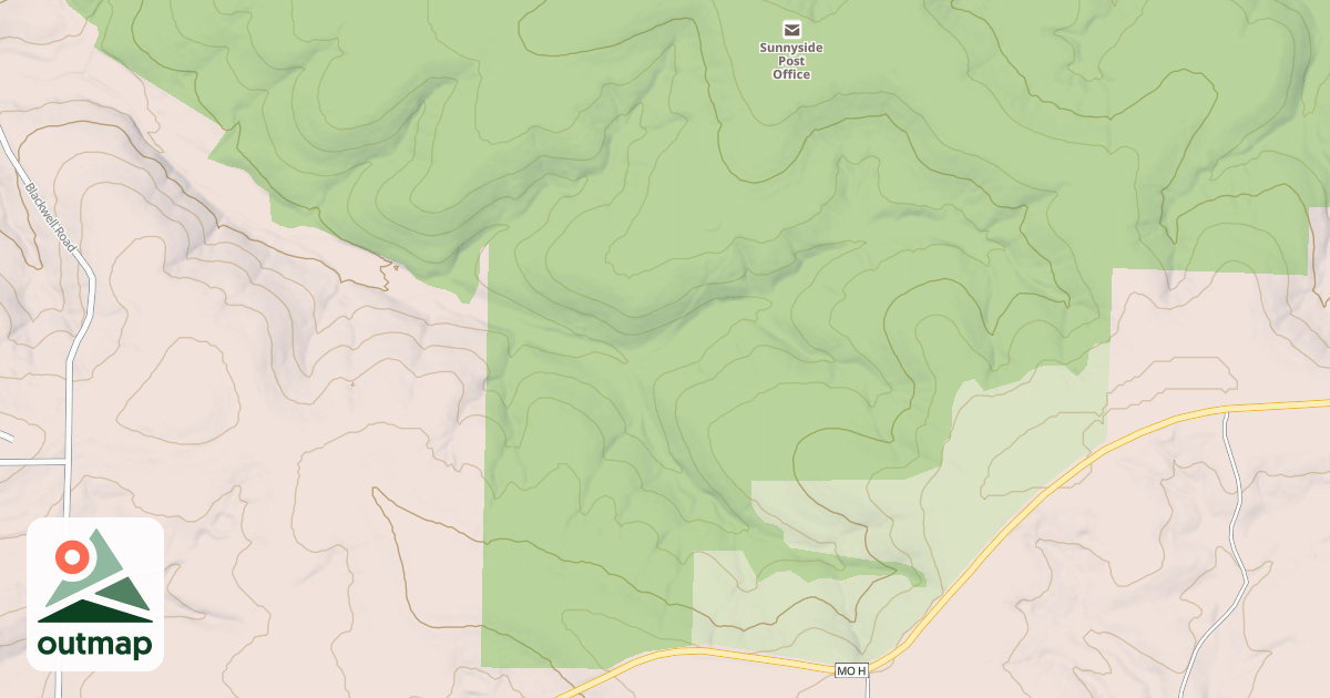 Map of POST OAK SCHOOL