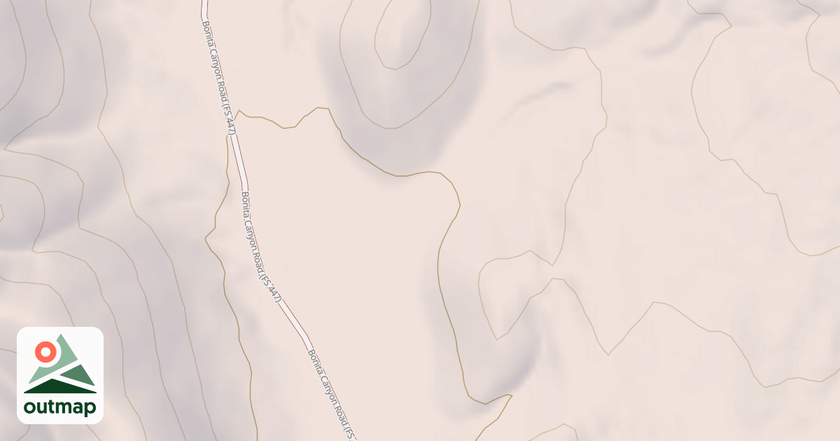 Map of USFS National Forest System Roads {5DE4854D-9B6D-4A8D-BE39-EABAFE41A496}