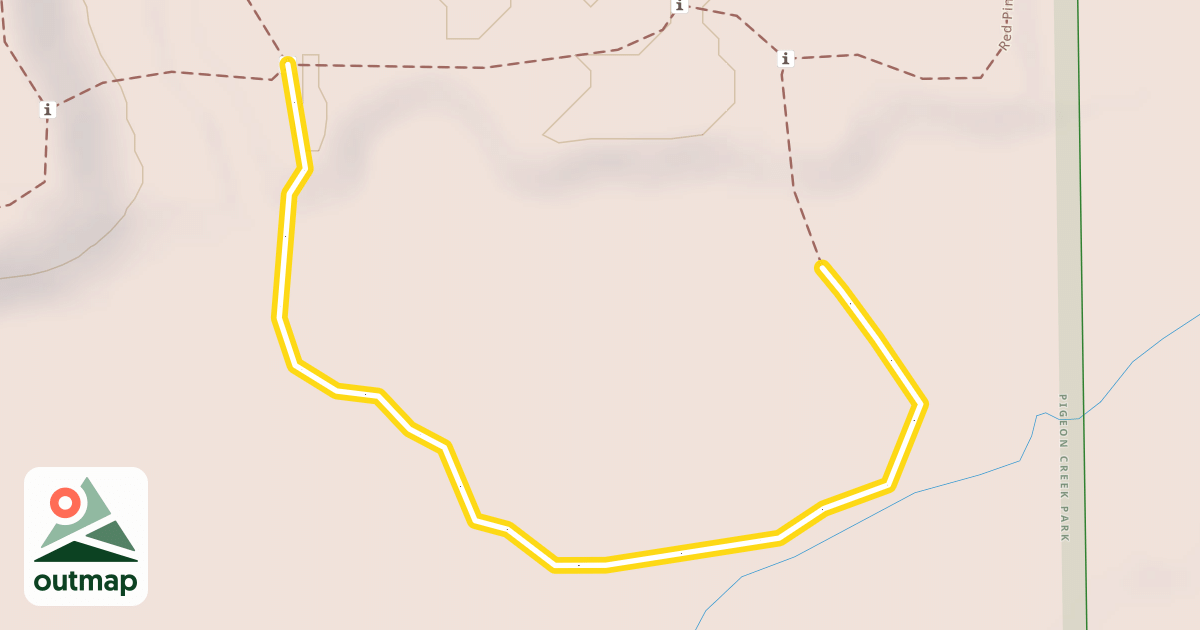 Map of Creek Loop