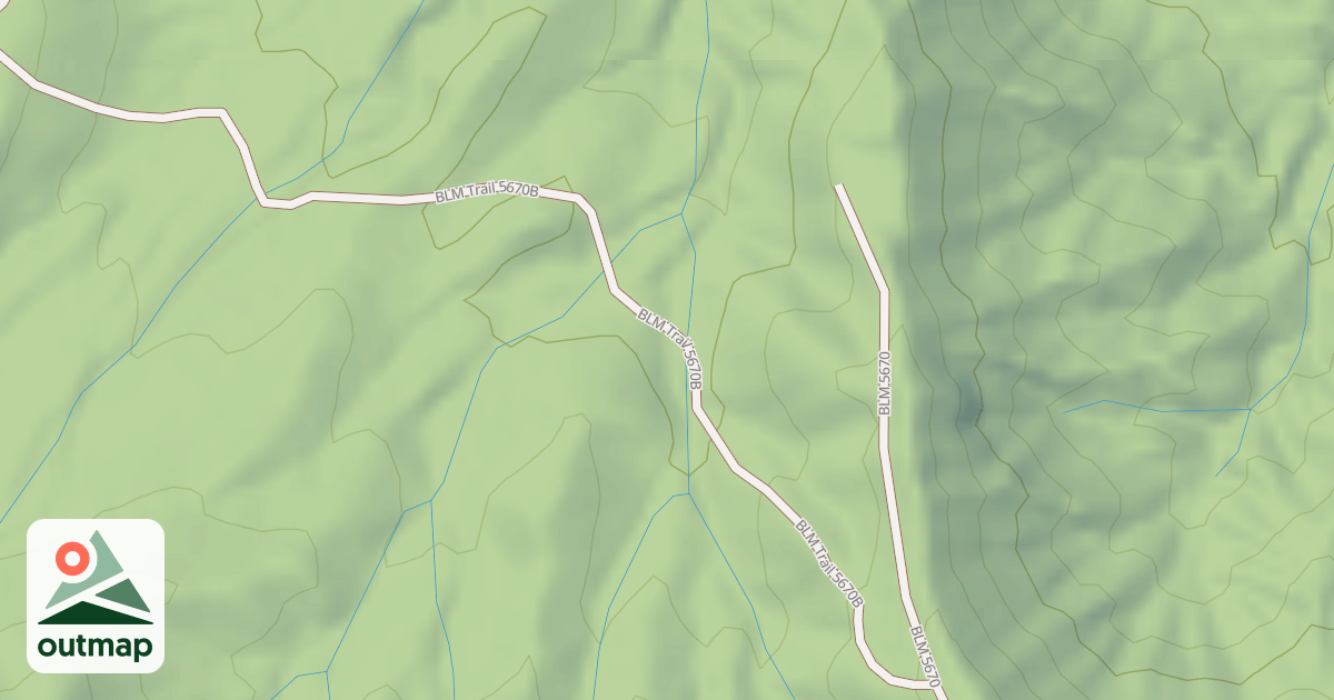 Map of Blm T5670b