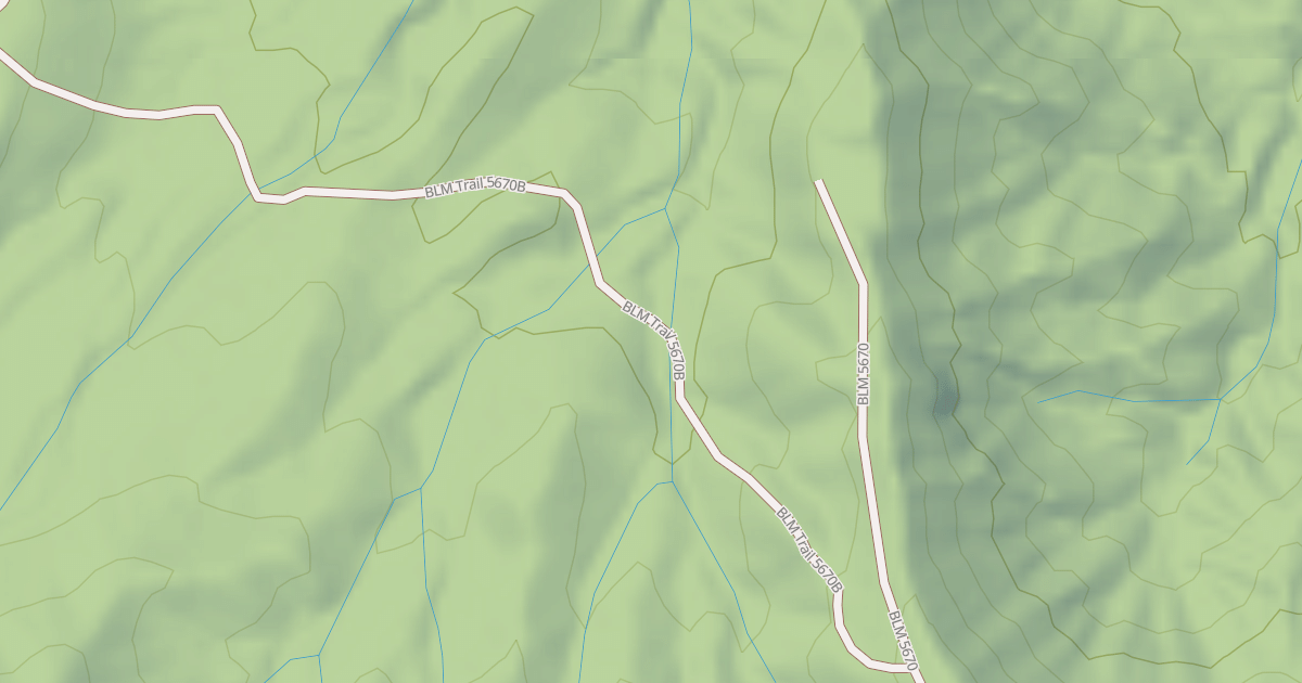 Map preview of Blm T5670b