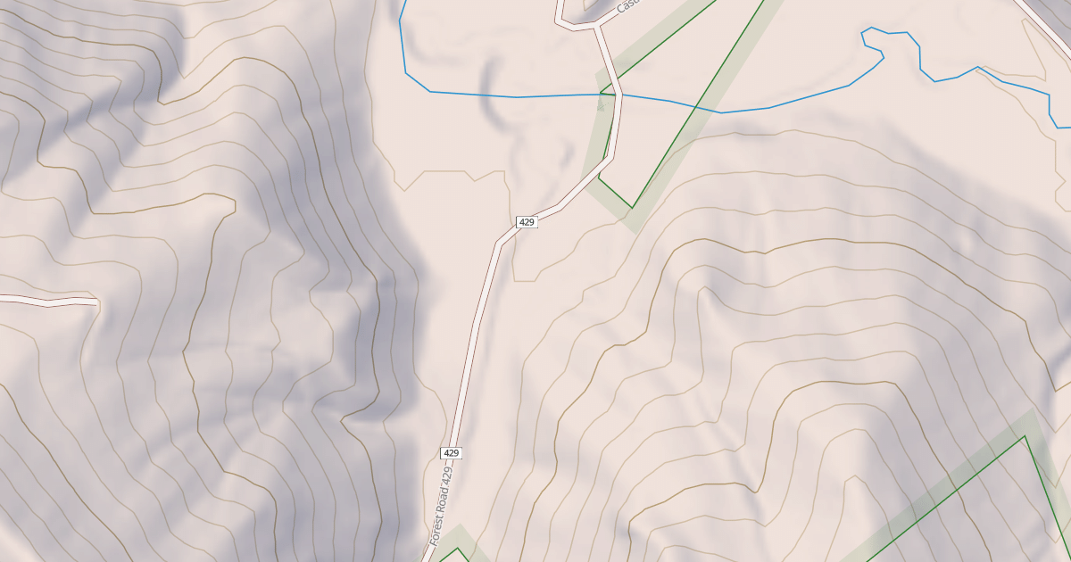Map preview of BITTERSWEET CREEK