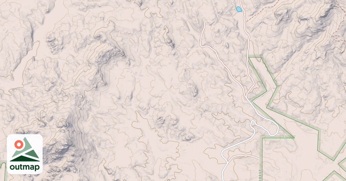 Map of IRON CREEK BR 1F
