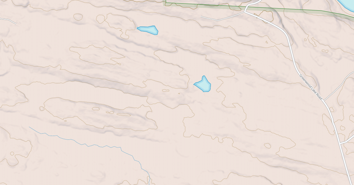 Map preview of GREENWOOD LAKE SPUR M