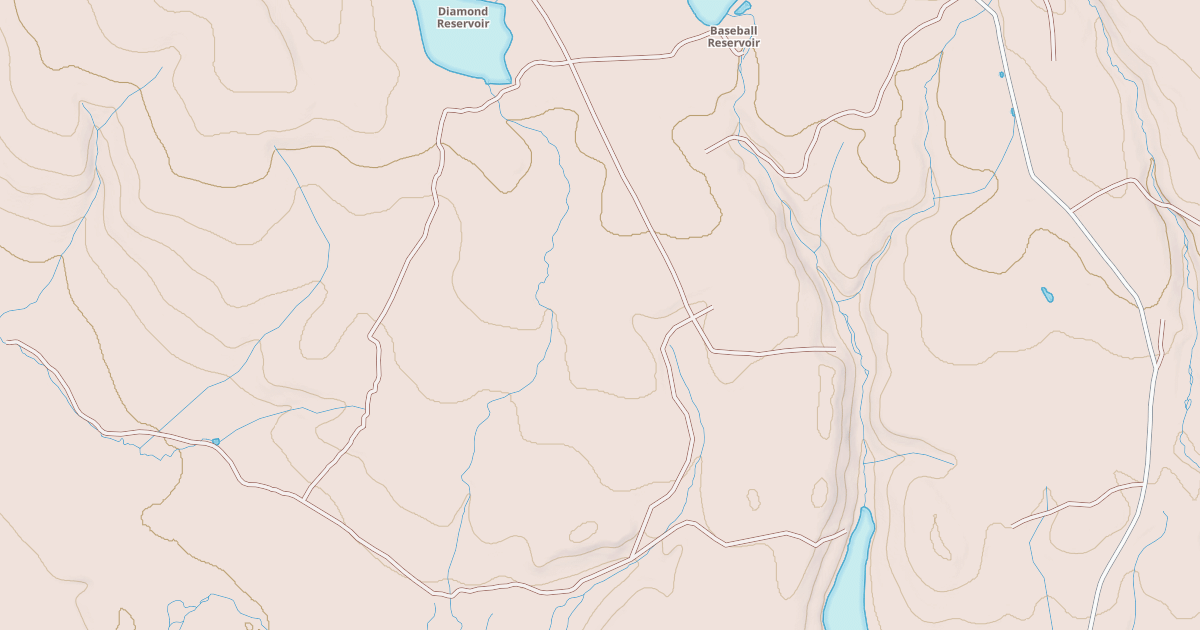 Map preview of DIAMOND RESERVOIR