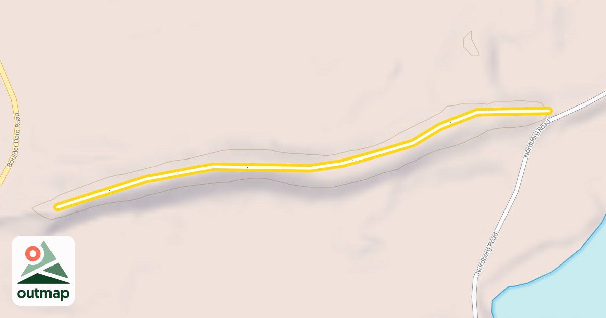 Map of Ridge Runner Trail