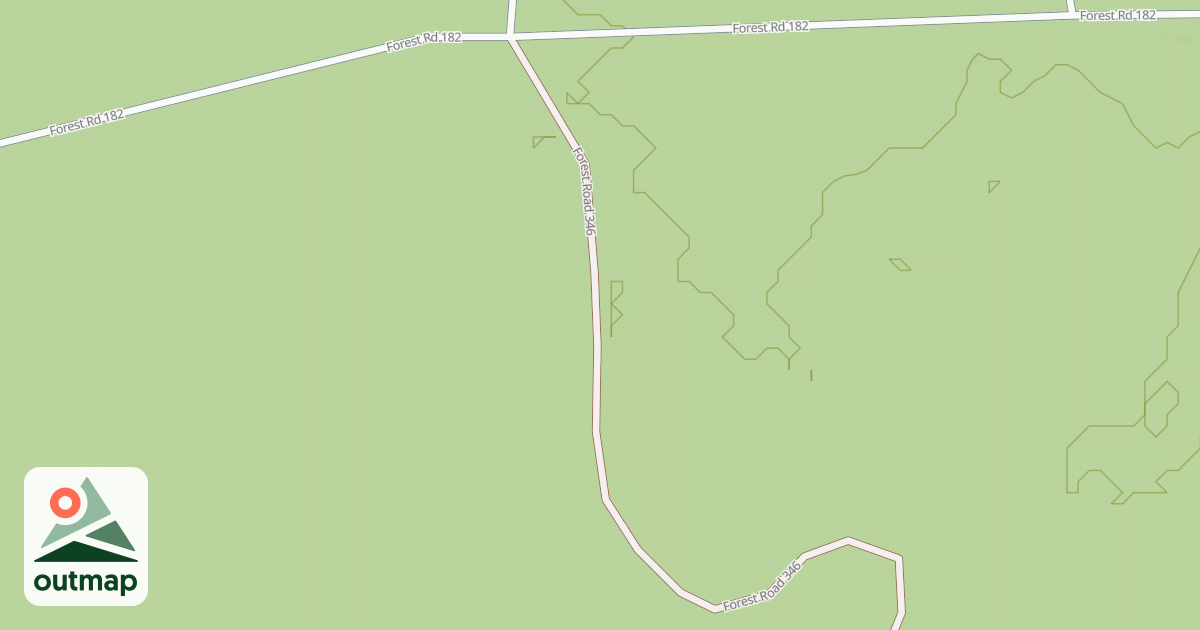 Map of FR 182C