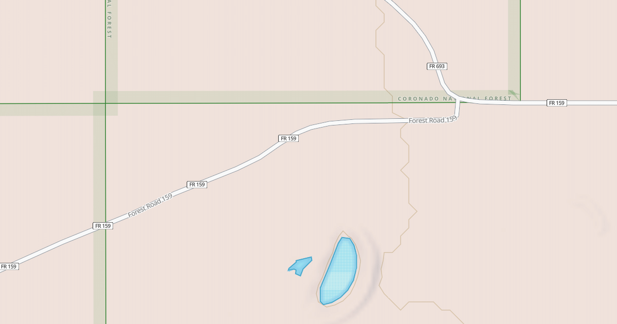 Map preview of W. HIGH CREEK