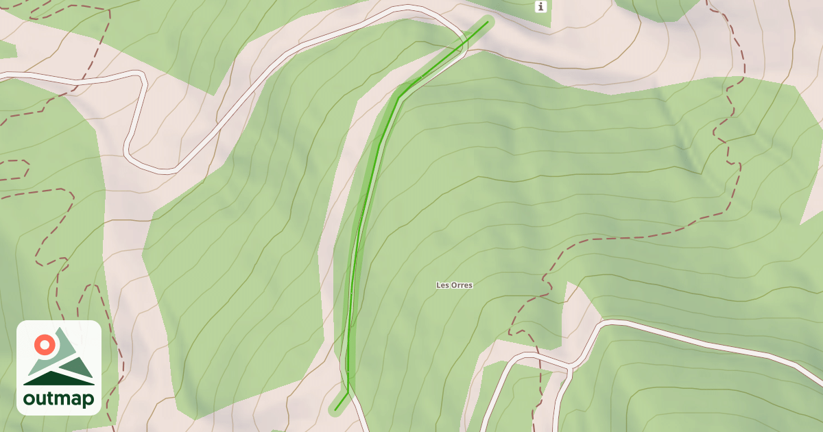 Map of Liaison Soldanelle-Coqs