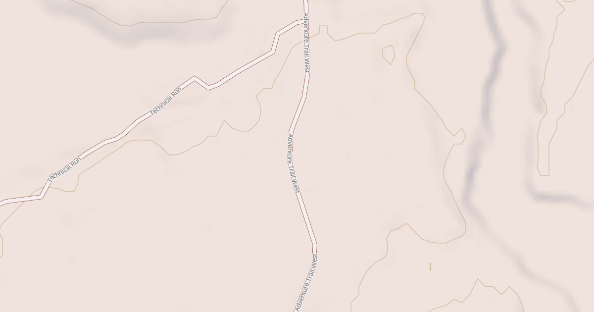 Map preview of Washington/Ramsey Trail