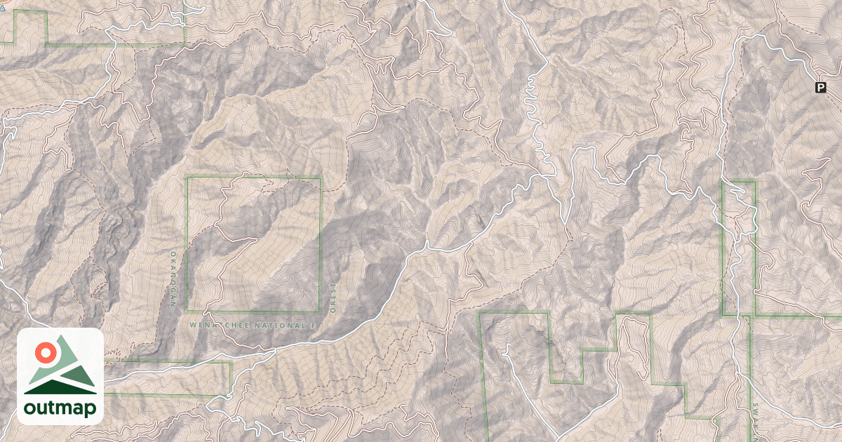 Map of DERBY CANYON