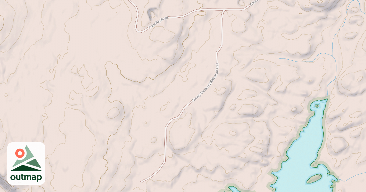 Map of Survey Creek 1520080 Road