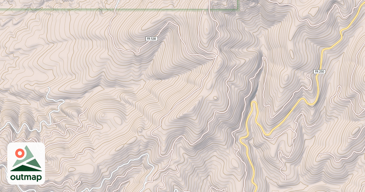 Map of CLEARWATER RIDGE