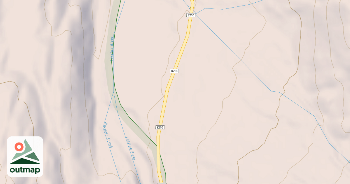 Map of USFS National Forest System Roads {2634BE5B-884E-4004-BF93-8C18066CA7E4}