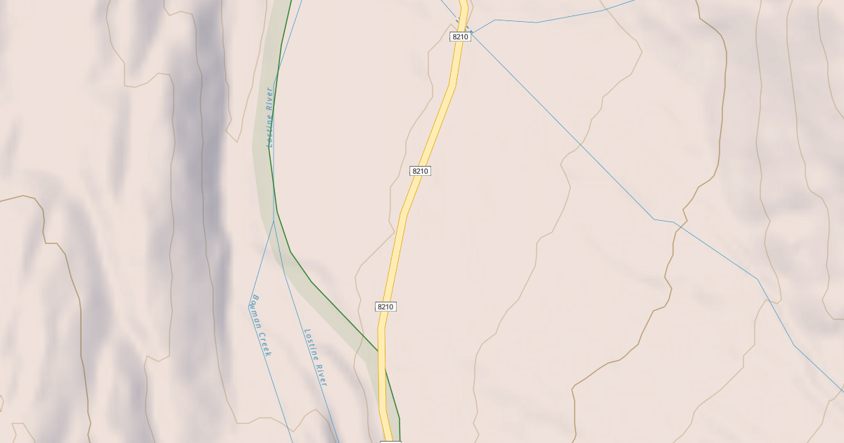 Map preview of USFS National Forest System Roads {2634BE5B-884E-4004-BF93-8C18066CA7E4}