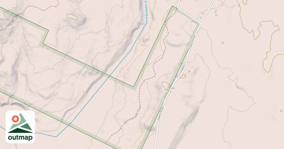 Map of East Canada Trail