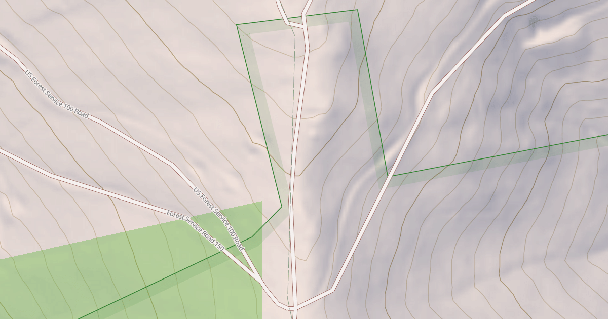 Map preview of USFS National Forest System Roads {500B3CDF-1EBC-4A87-B764-45C8E7F3F16D}