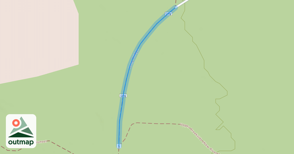 Map of Long Bridge