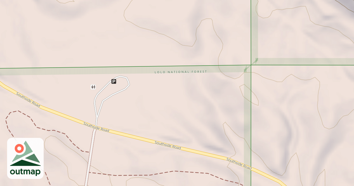 Map of PIKES PEAK