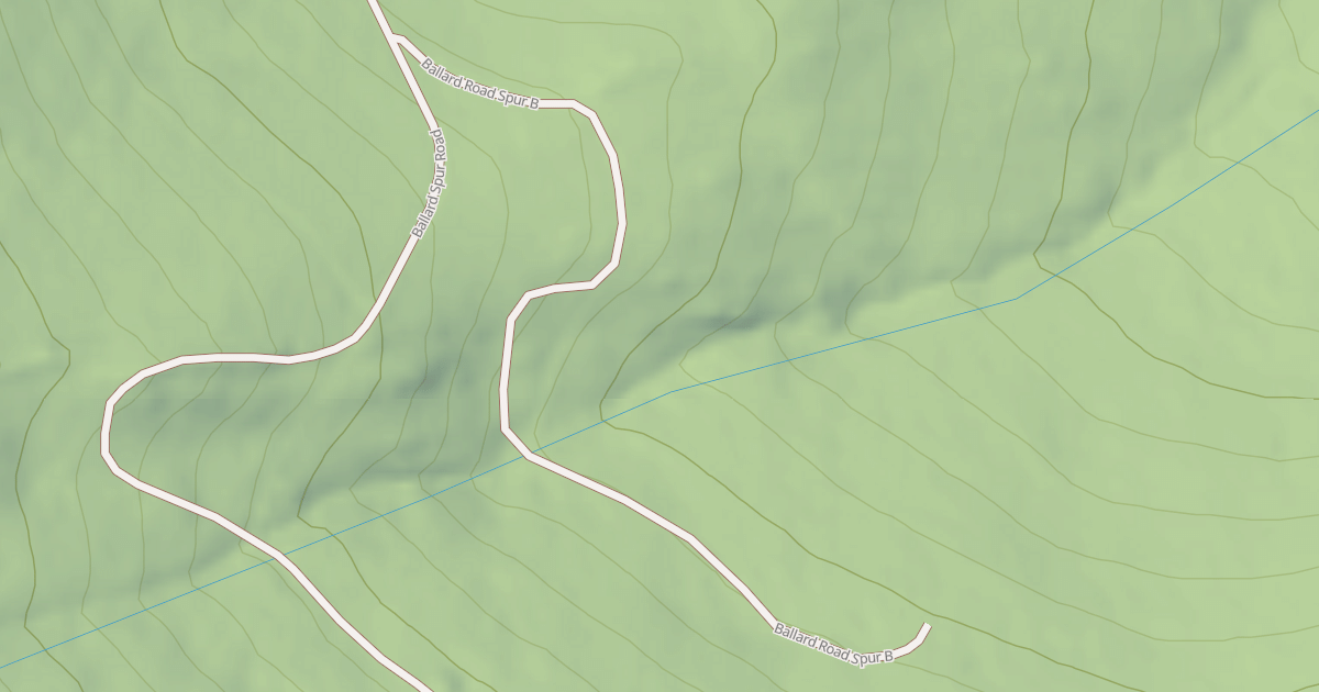 Map preview of BALLARD ROAD SPUR B