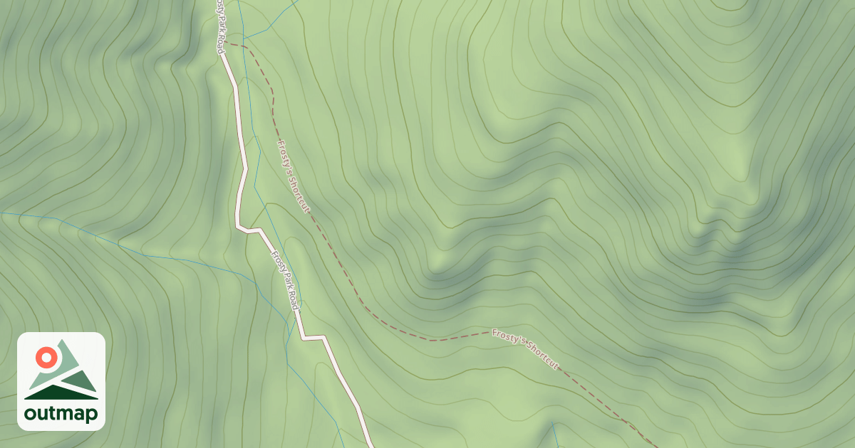Map of Frosty Shortcut
