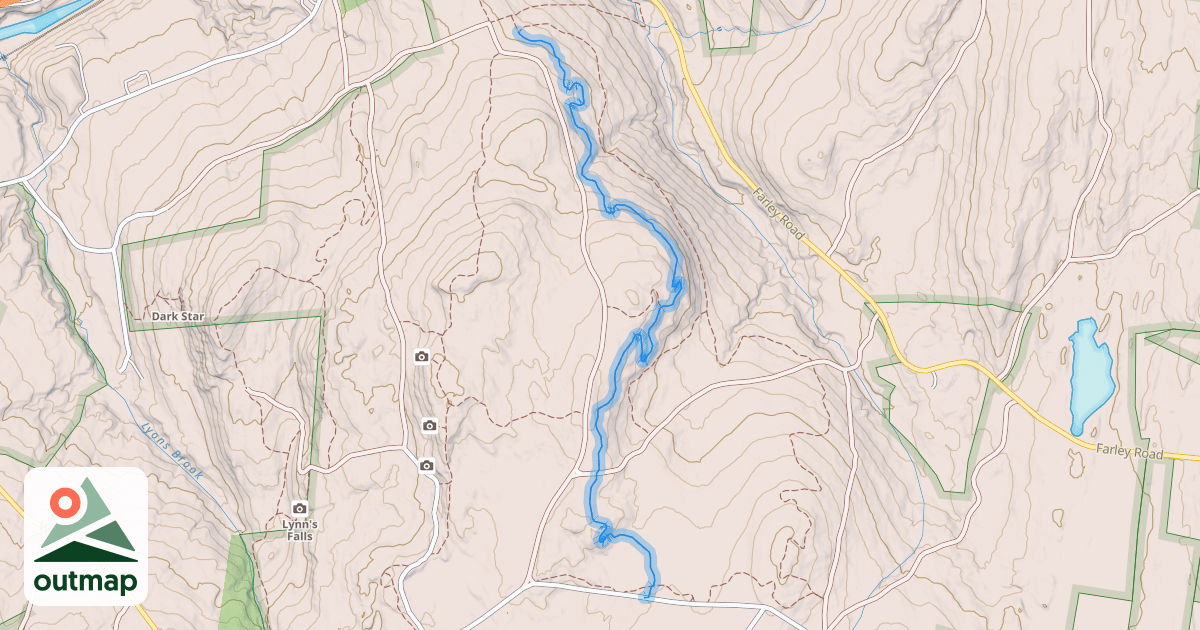 Map of Hannah Swarton Trail