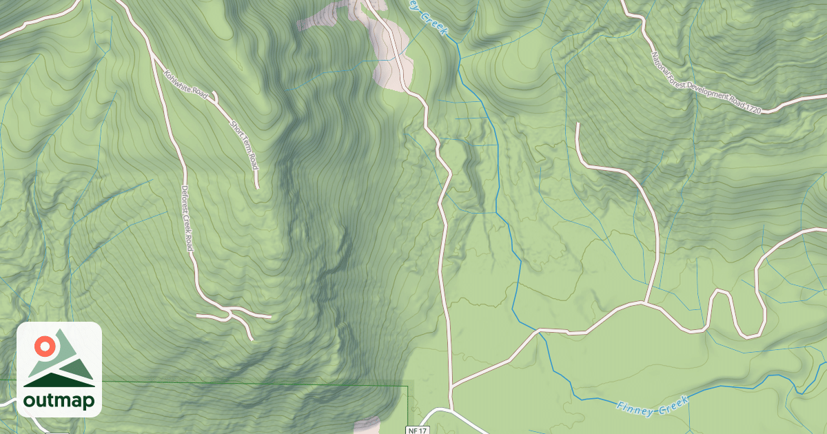 Map of FINNEY PIT