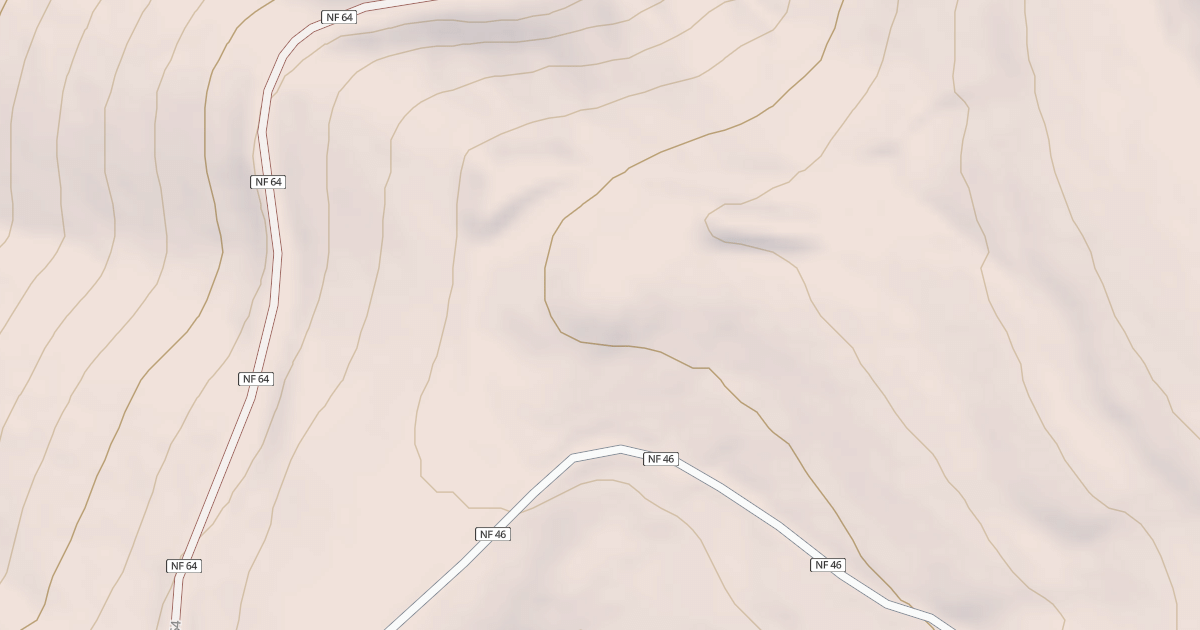 Map preview of USFS Motor Vehicle Use Map Trails 17502