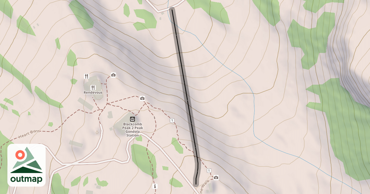 Map of Jersey Cream wall