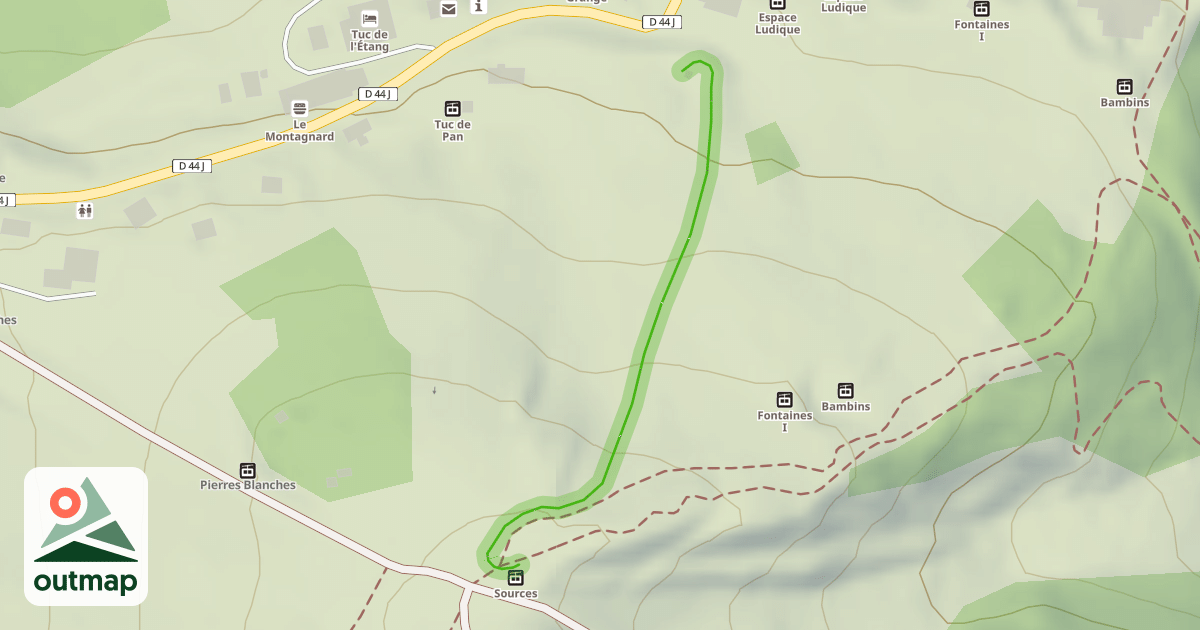 Map of Fontaines II