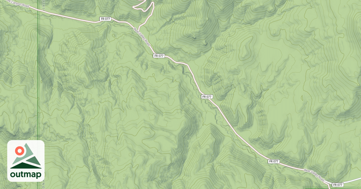 Map of LITTLE CREEK