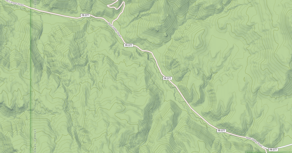 Map preview of LITTLE CREEK