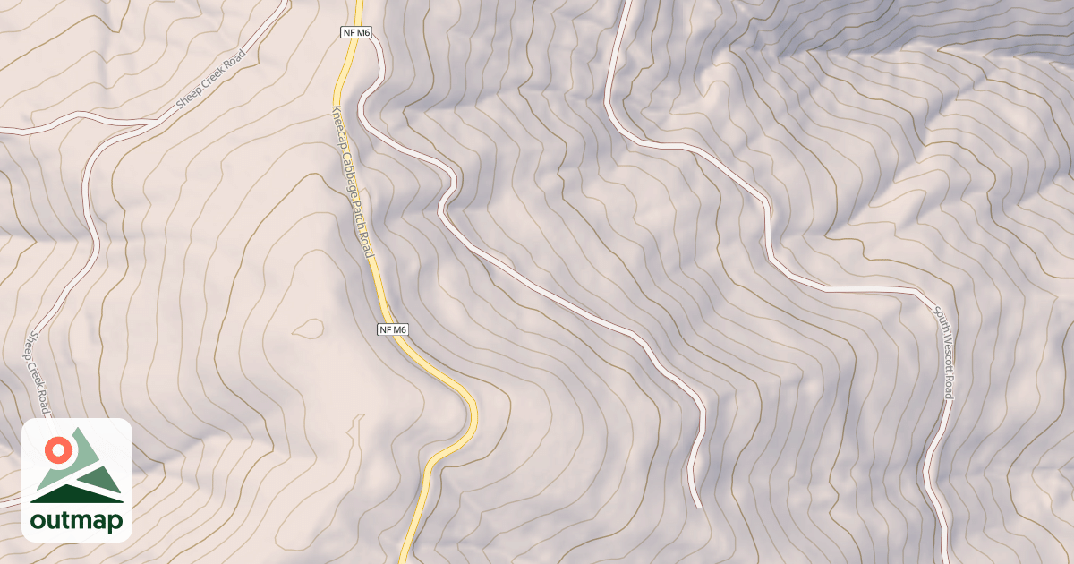 Map of WESCOTT JUNCTION